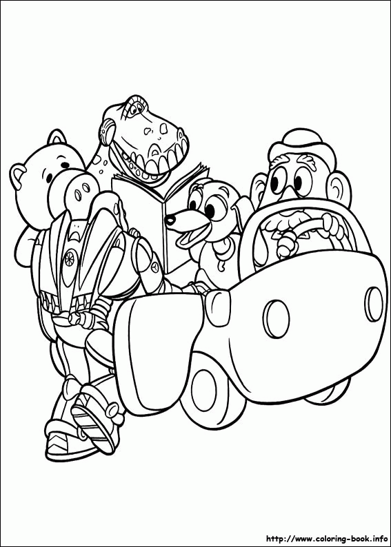 Toy Story kolorowanki